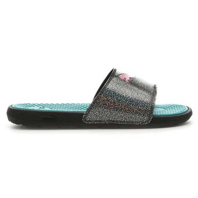 

Черные повседневные сандалии Puma Cool Cat Aurora Slide Youth Girls 38579101, Черный, Puma Cool Cat Aurora Slide Youth