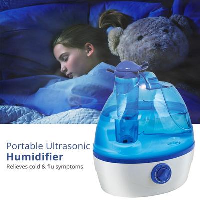 Ultrasonic Humidifier Cool Mist Filter Free Portable w 12 Gallon Daily Output