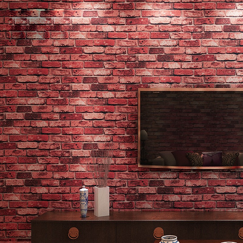 Details About 3d Textured Slate Brick Wall Effect Wallpaper Tv Wall Bedroom Living Room Uk