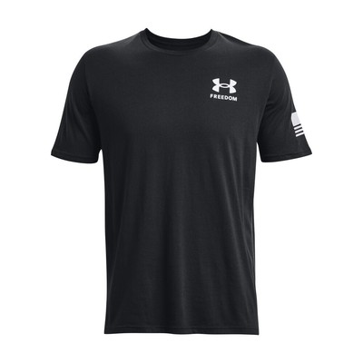 Under Armour 1370821 Men's UA Tac Freedom Spine T-Shirt - Black - Small