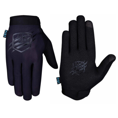 FIST Handwear Breezer Blacked Out MX Off Road Gloves Adult Sizes XS, L, XL & 2X