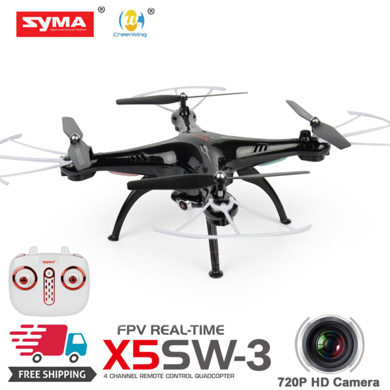 Syma X5SW-V3 HD 720P Camera RC Drone WiFi FPV 3D 4CH 6-Axis Gyro RC Quadcopter
