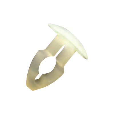 APPROVED VENDOR 27KY1560156 Push-In Rivet,White,Dome,7/16'' L,PK25 4FXW8