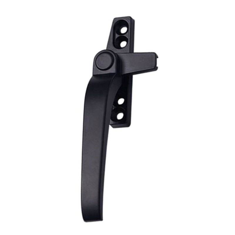 Window Handle Thickened Open Door Handle W/ Lock Aluminum Alloy Window Hardware`
