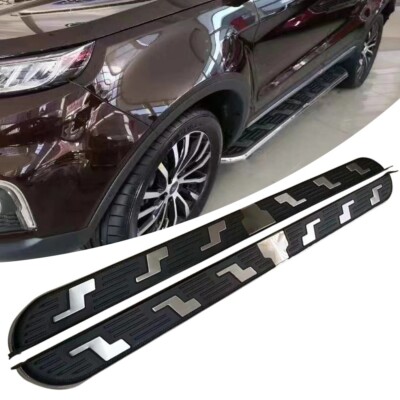 2Pcs Running Board Side Step Pedals Nerf Bar Fits for Renault Koleos 2016-2023