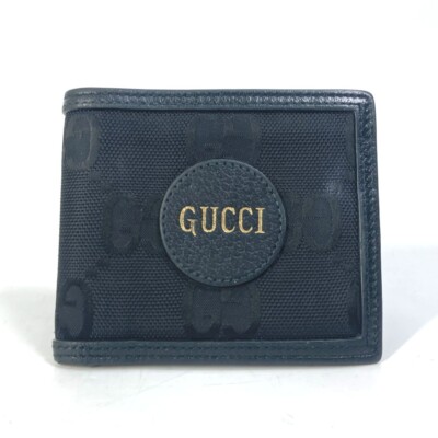 GUCCI 625574 Gucci Off The Grid GG Logo Folded wallet Nylon
