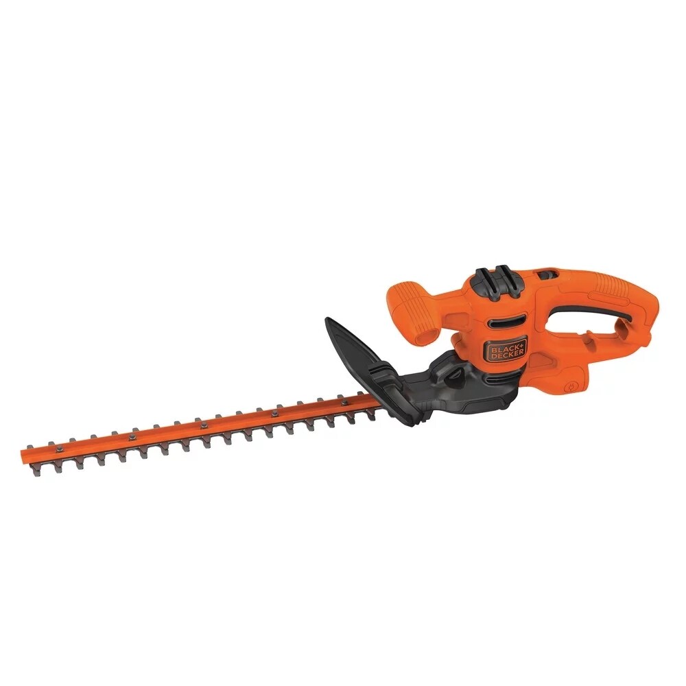 3.2AMP 17-inch Cord Electric Hedge Trimmer Dual-action Steel Blade for Cutting