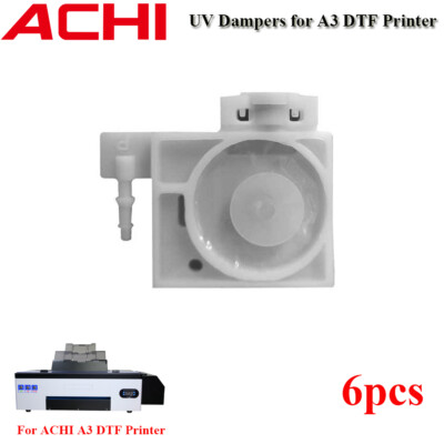 6pcs Ink Damper Ink Bag for ACHI A3 DTF Printer Direct to Film Printer Accessory