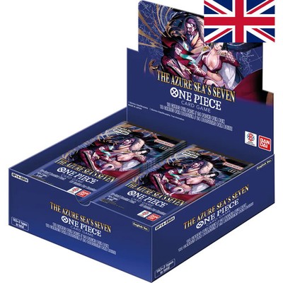One Piece Card Game – Display OP-14 "The Azure Sea’s Seven" – 24 Boosters – Angl