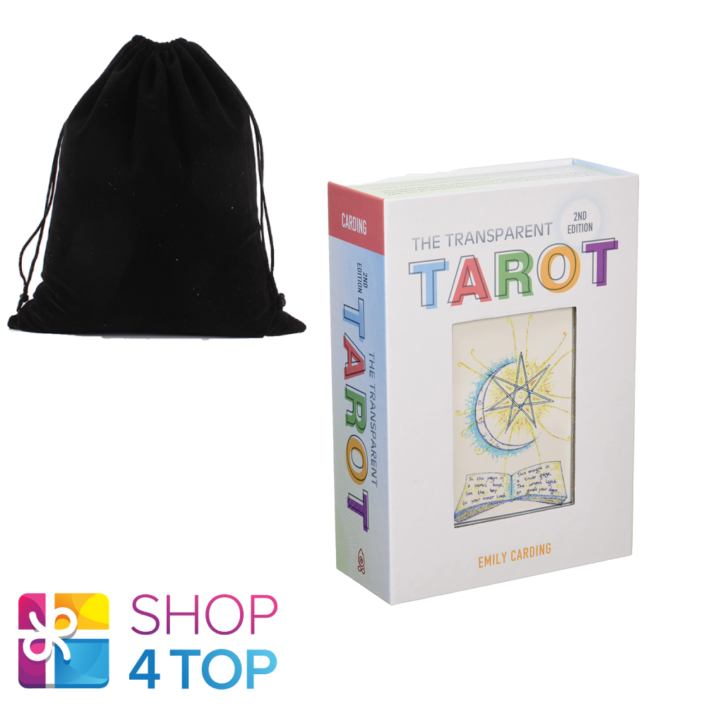 THE TRANSPARENT TAROT 2ND EDITION TAROT CARDS DECK