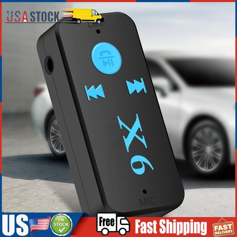 Bluetooth-Compatible 5.0 Receiver 3 . 5mm Aux Jack for Car A
