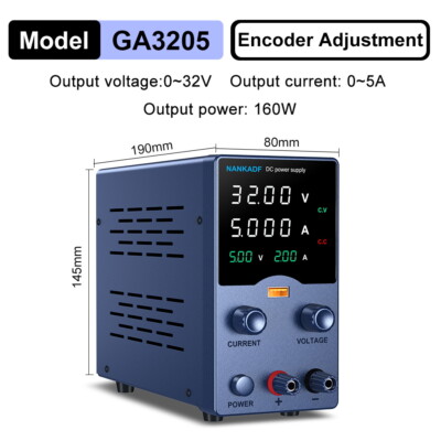32V 62V 120V 160V,2A 3A 5A 10A Adjustable Variable DC Power Supply Bench switch