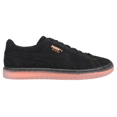 

Puma Suede Translucent Lace Up Mens Black Sneakers Повседневная обувь 38389402, Черный, Puma Suede Translucent Lace Up