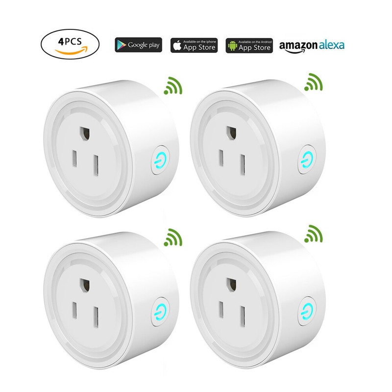 Smart Life APP WiFi Power Socket US Plug Wireless Timer