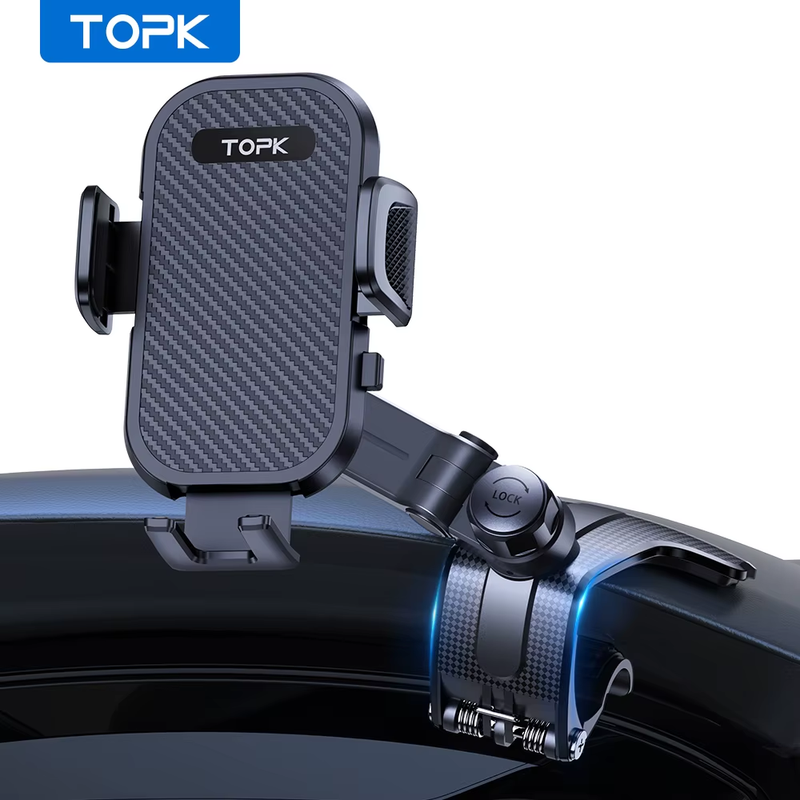 Phone Mount for Car Dashboard 360 Degree Adjustable Cell Car Phone holder with A