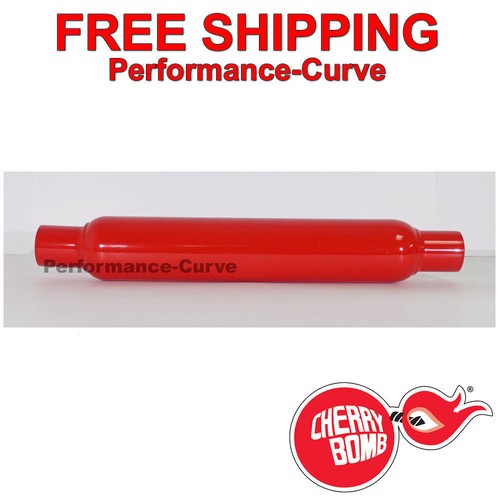 CHERRY BOMB GLASSPACK レッド チェリーボム　2本セット Cherry Bomb Glasspack Muffler 2