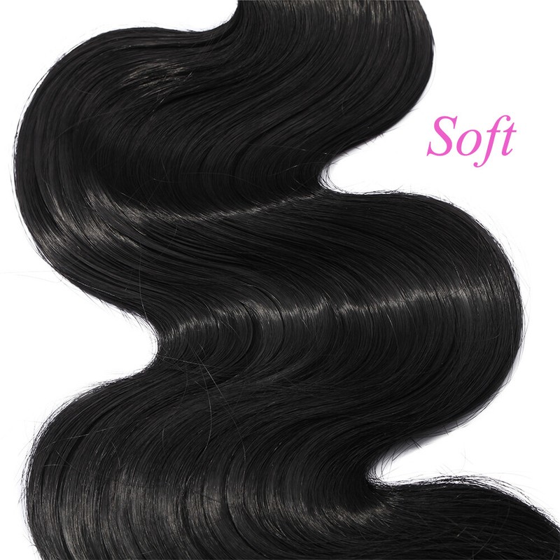 Body Wave 3-5 Bundles Hairpiece As Human Hair Extensions Weaving Sew in Hair US