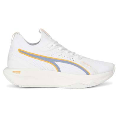 Puma Pwr Xx Nitro Luxe Training Женские белые кроссовки Спортивная обувь 37789203