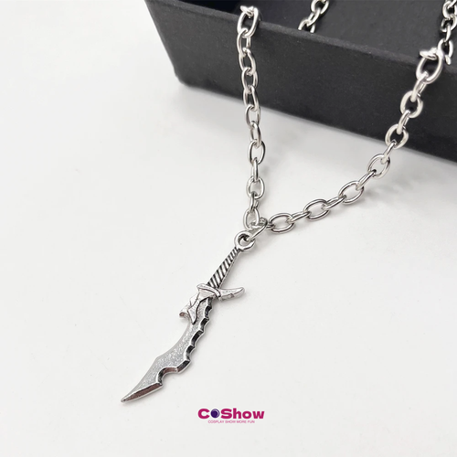 【wingbling】Hantu_Dokdo Necklace Sung Jin Woo Knight Killer Dagger Necklace Pendant Cosplay