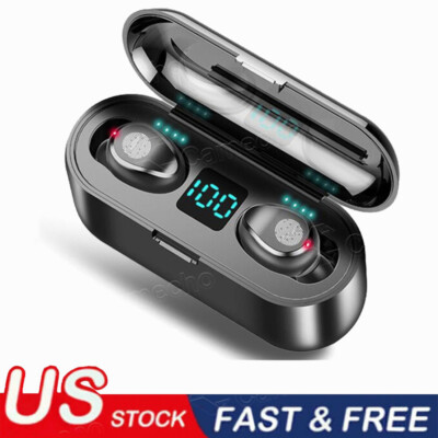 TWS Bluetooth Earbuds Waterproof Bluetooth 5.3 Headset Noise Cancelling Wireless