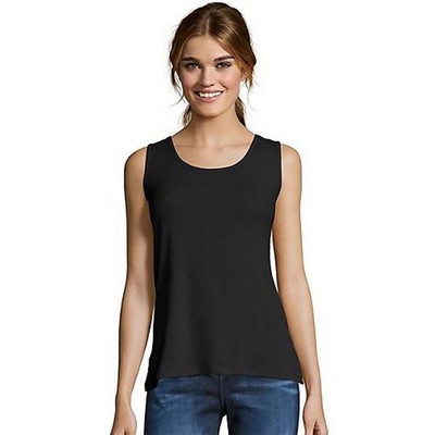 

Женская майка из хлопка в рубчик Hanes® Mini