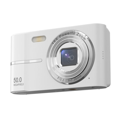 Digital Camera 50MP 2.4'' Display Screen 16X Zoom Anti-shake HD Digital Camera