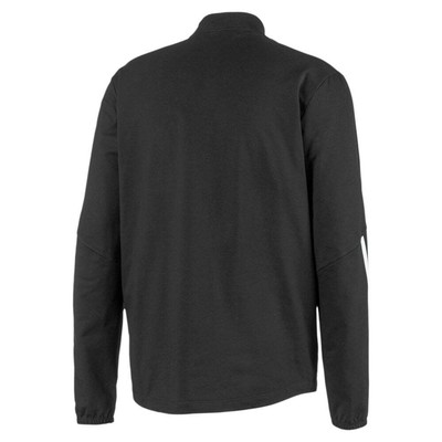 Puma Scuderia Ferrari Lightweight Full Zip Jacket Mens Black Casual Athletic Out