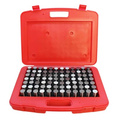 84 Pc M6 .833-0.916'' Steel Plug Pin Gage Set MINUS Pin Gauges Metal Gage Gauges