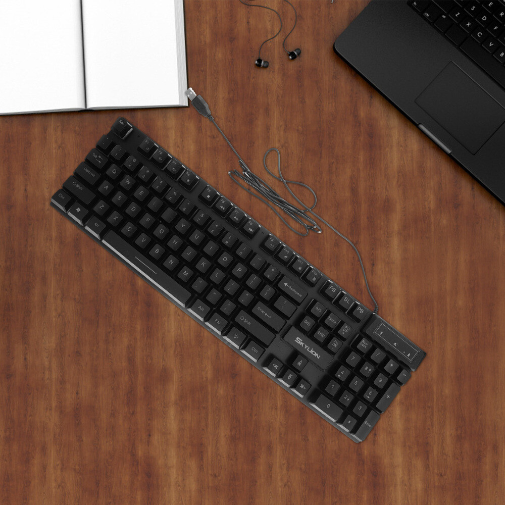 Wireless Keyboard and Mouse Set Computer Wired Electronic Keyboards Mechanical