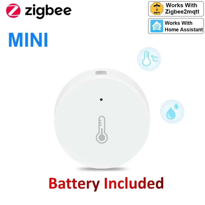 Haozee Zigbee 3.0 Temperature And Humidity Sensor Remote Monitor By Smart Life A