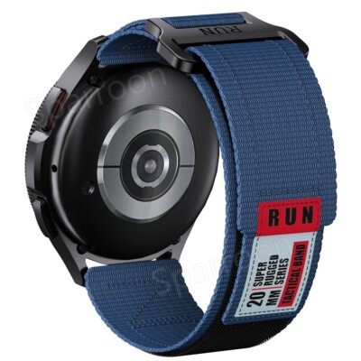 For Samsung Galaxy Watch 6 5 4 3 Active2 40/44mm Woven Nylon Sport Band Strap