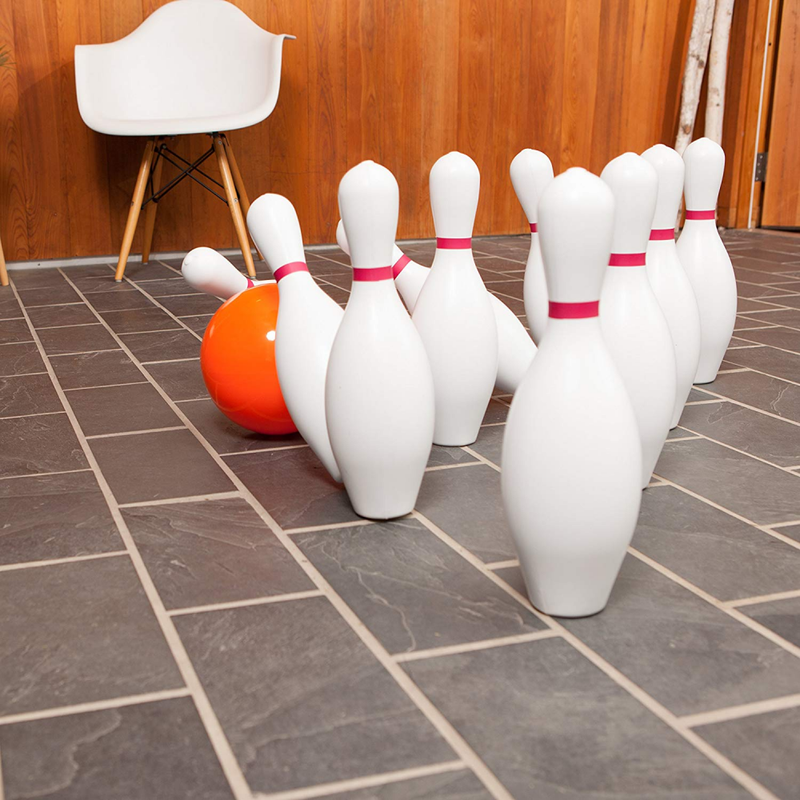 Plastic Bowling Ball Rubberized Soft For Training Kids Games Balls For Sports