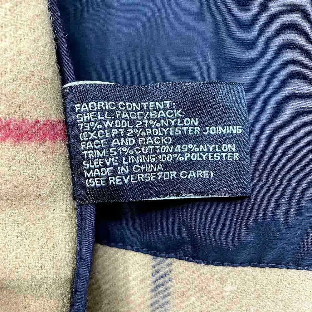 Pre-owned Jos. A. Bank Jos A Bank Wool Duffle Coat Xl Charcoal Work Dress Plaid Warm Mens $695 In Gray