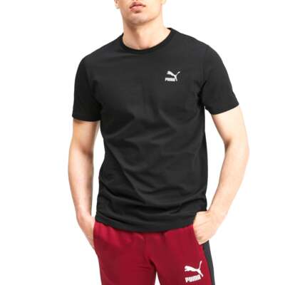 

Puma Claw Pack Graphic Crew Neck T-Shirt Mens Black Casual Tops 595751-51, Черный, Puma Claw Pack Graphic Crew Neck T-Shirt