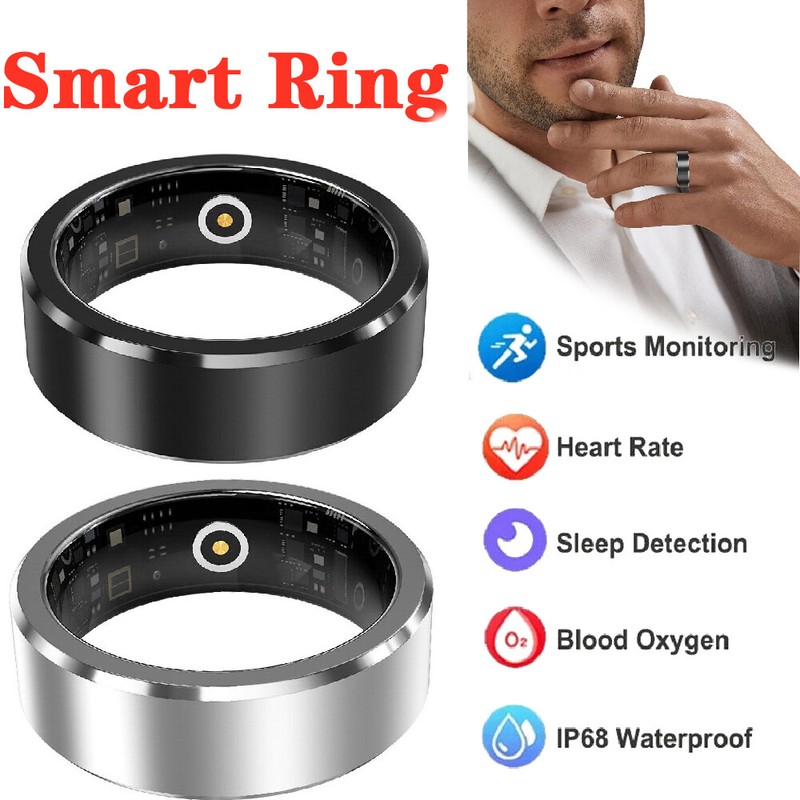 Smart Ring Sleep Tracking Wearable Heart Rate Health Fitness Tracker