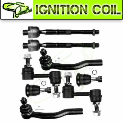 Brand 8Pc Front Steering Parts Ball Joint For 2004-2015 Nissan Titan and Armada