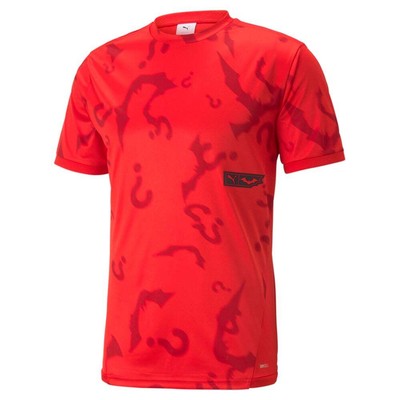 

Puma Bat X Graphic Crew Neck Футболка с коротким рукавом Мужские размеры  Повседневные топы 65802, Красный, Puma Bat X Graphic Crew Neck Short Sleeve TShirt