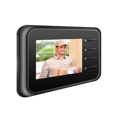 Smart Door Viewer Kit Video Peephole Security Camera Doorbell Night Vision Z6F7