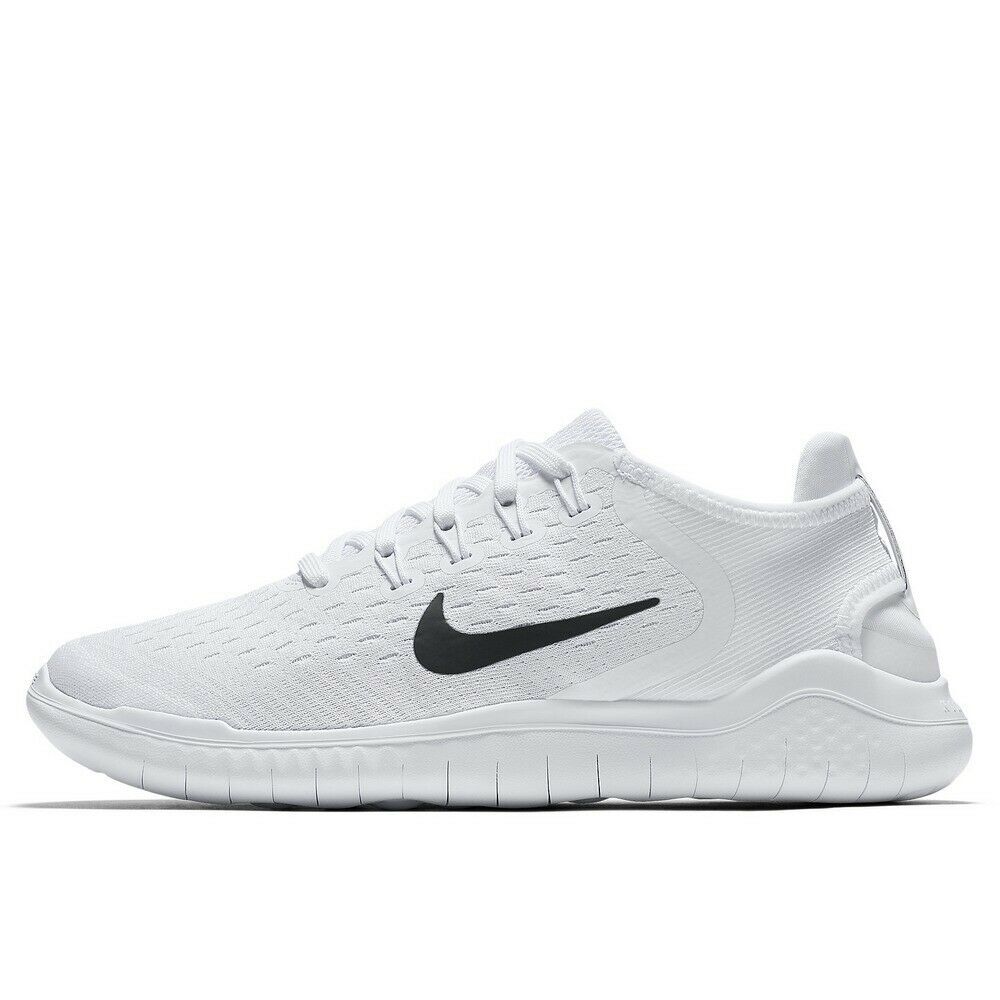 Женские кроссовки Nike Free RN 2018 White Black Run Running 942837-100 Low Gym Training, размер