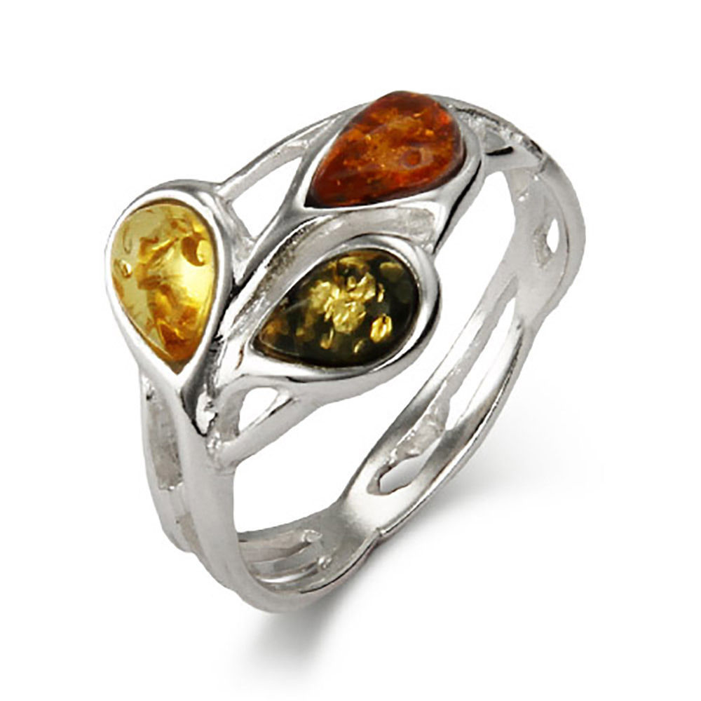 Amber Fashion Rings