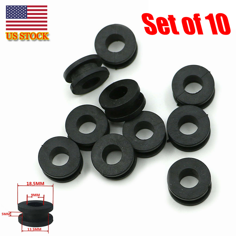 Rubber Side Cover Grommets Fairing For Honda Yamaha Suzuki Kawasaki Ducati 10pcs