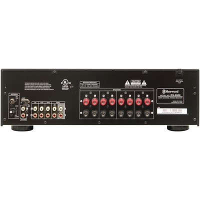 Sherwood(R) RX-5502 4-Channel, 100-Watt Multisource, Dual-Zone A/V Receiver