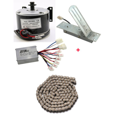 24V 250W Electric Motor Controller Pedal Kit Scooter Bicycle ATV Quad Go Kart