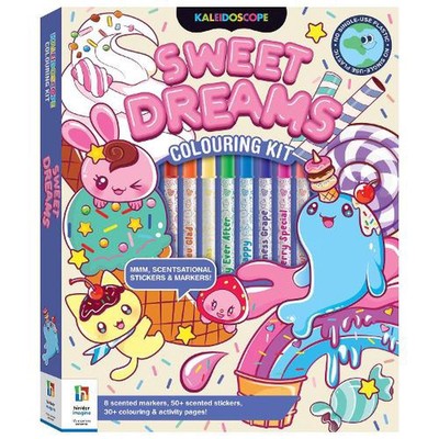 Kaleidoscope Colouring Kit Sweet Dreams by Hinkler Pty Ltd Paperback Book