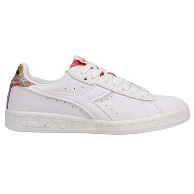 

Diadora Game L Low Chrome Fluo Lace Up Sneaker Женские белые кроссовки Повседневная обувь, Белый, Diadora Game L Low Chrome Fluo Lace Up Sneaker