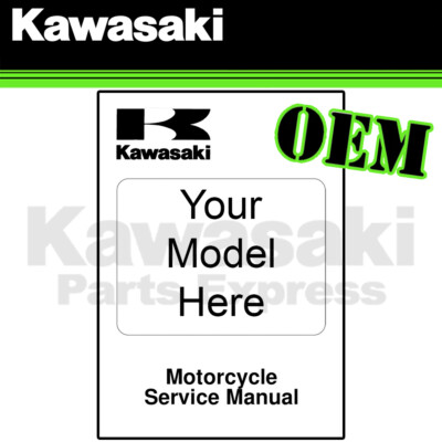 NEW 2019 - 2022 GENUINE KAWASAKI VULCAN S 650 EN650C/D/E SERVICE MANUAL