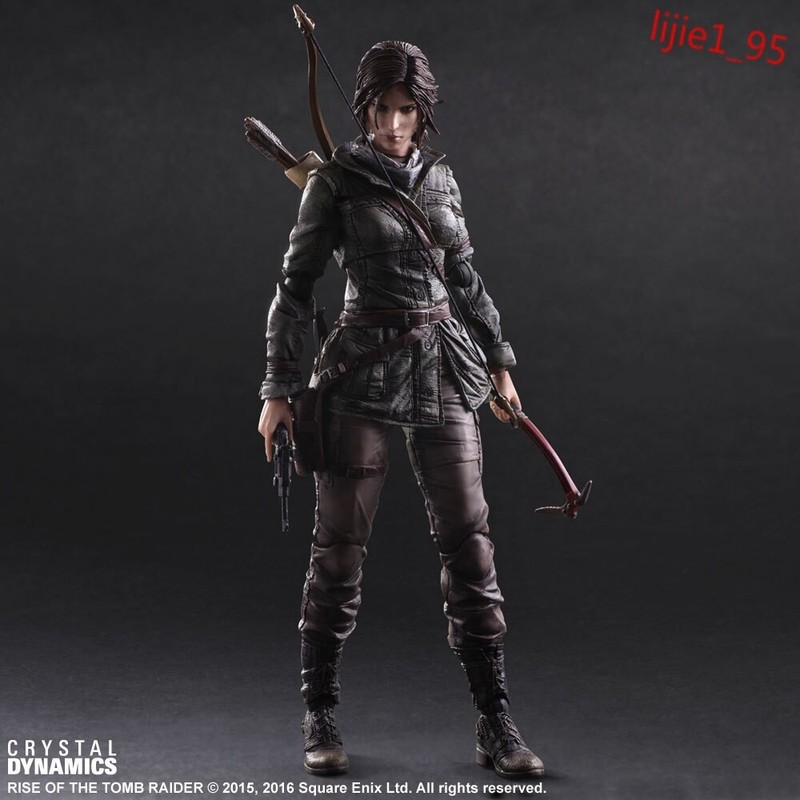Play Arts Kai Rise of The Tomb Raider Lara Croft PVC Action