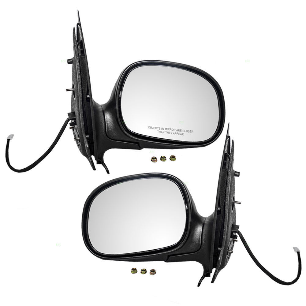 New Driver & Passenger Side Power Mirror Set For 1998-2002 Ford