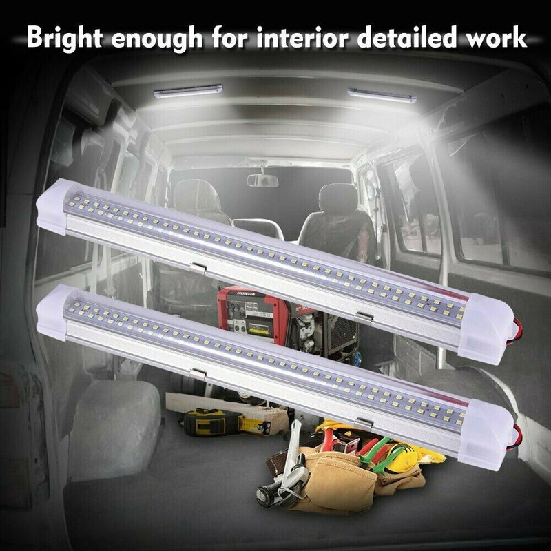2 Pack 12V Led RV Ceiling Dome Light LED Interior Lighting f