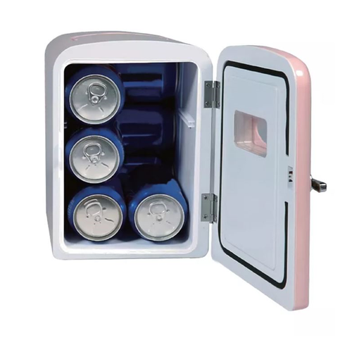 Frigidaire Retro 9-Can Portable Mini Fridge EFMIS197-PINK